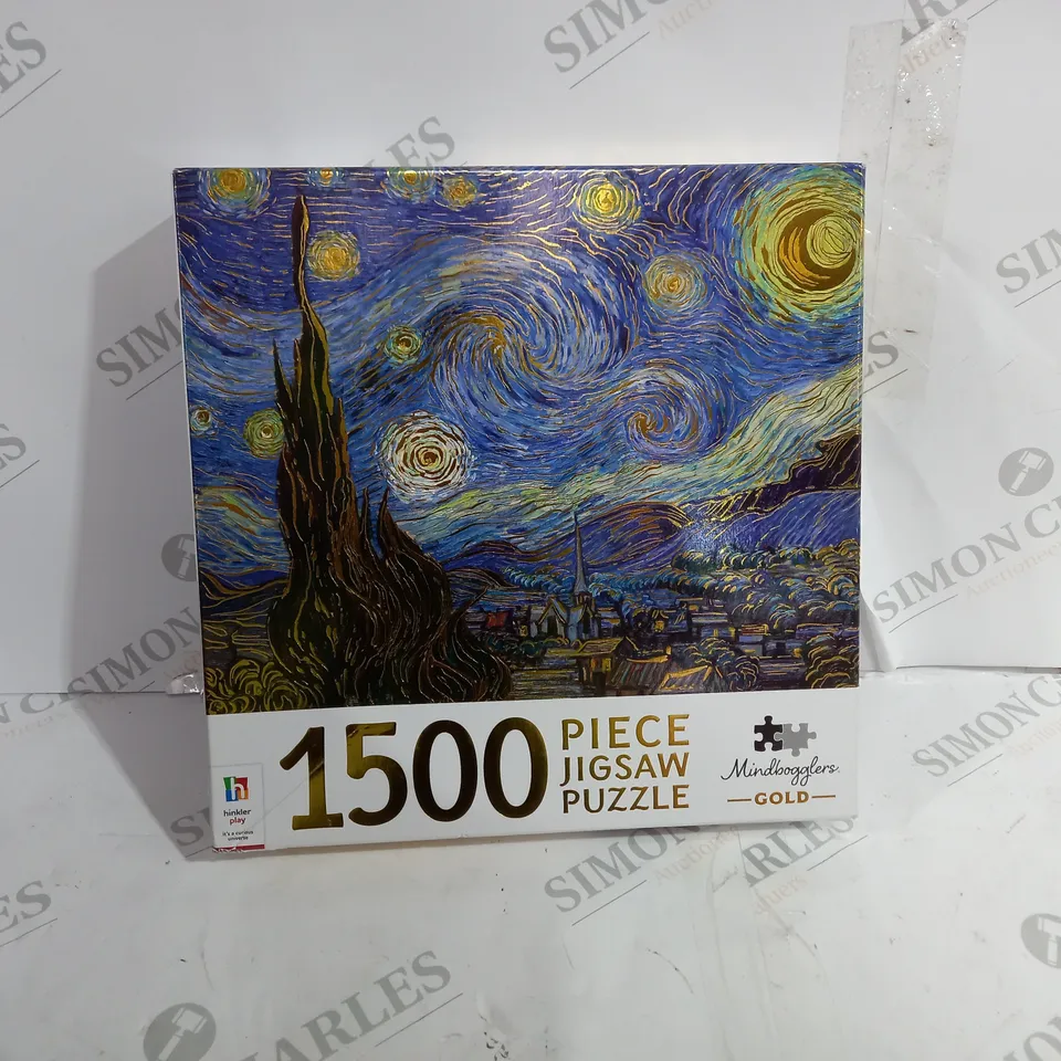 BOXED MINDBLOGGERS GOLD 1500-PIECE JIGSAW PUZZLE 
