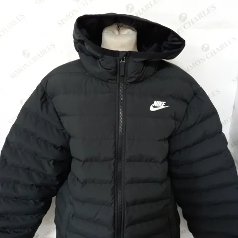 NIKE ZIPPED PADDED COAT SIZE XL - KIDS