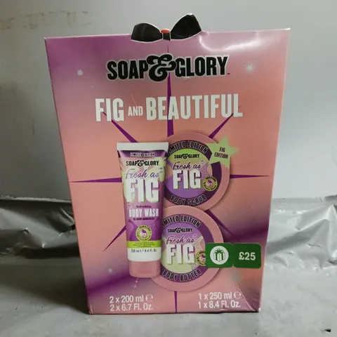 BOXED SOAP & GLORY FIG & BEAUTIFUL EDITION