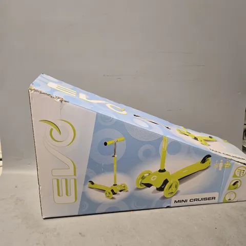 BOXED EVO MINI CRUISER LIME GREEN SCOOTER 