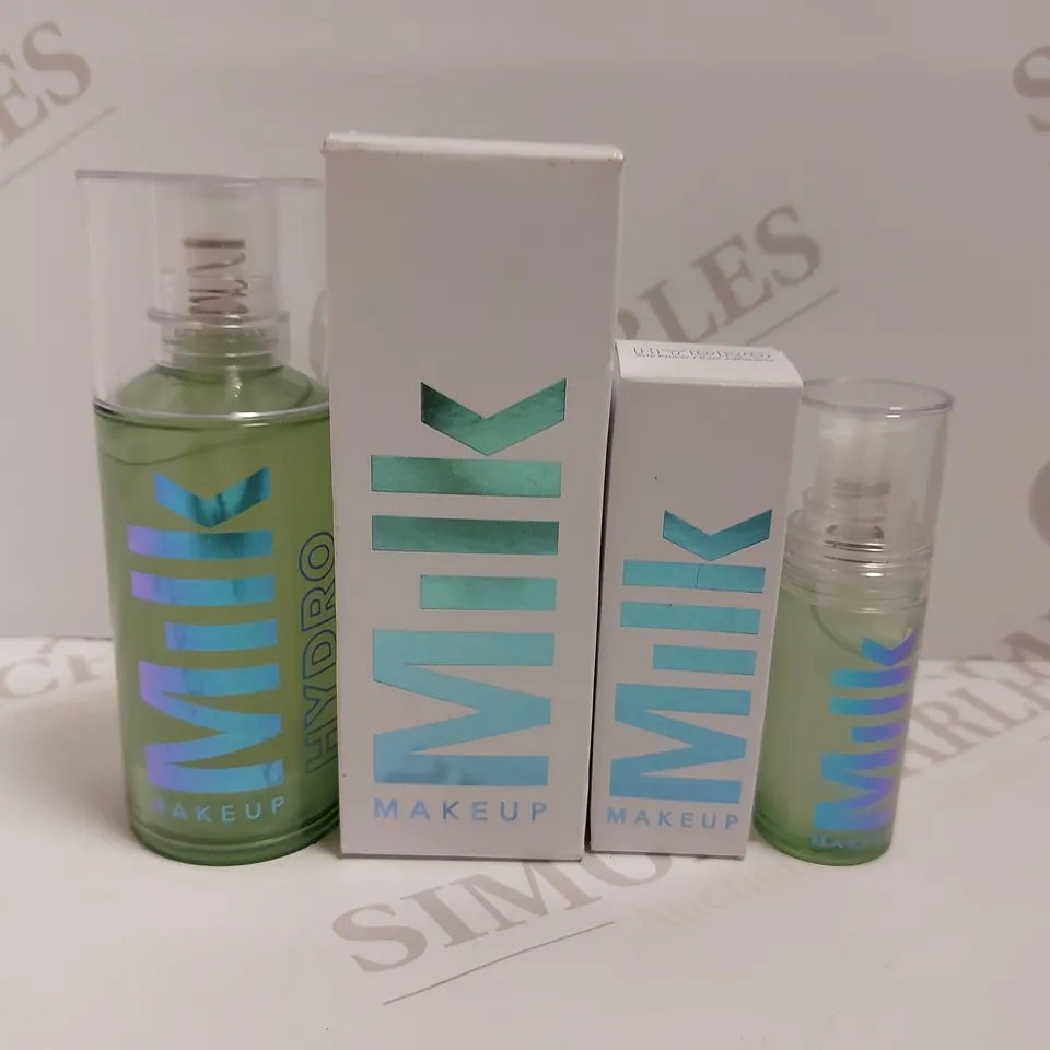 BOX OF 2 MILK HYDRO GRIP PRIMER ITEMS - 1X10ML AND 1X45ML