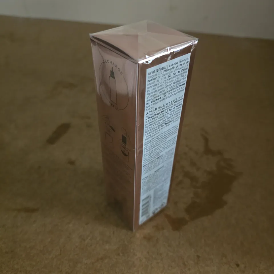 BOXED AND SEALED LANCOME LA VIE EST BELLE L'EAU DE PARFUM 100ML