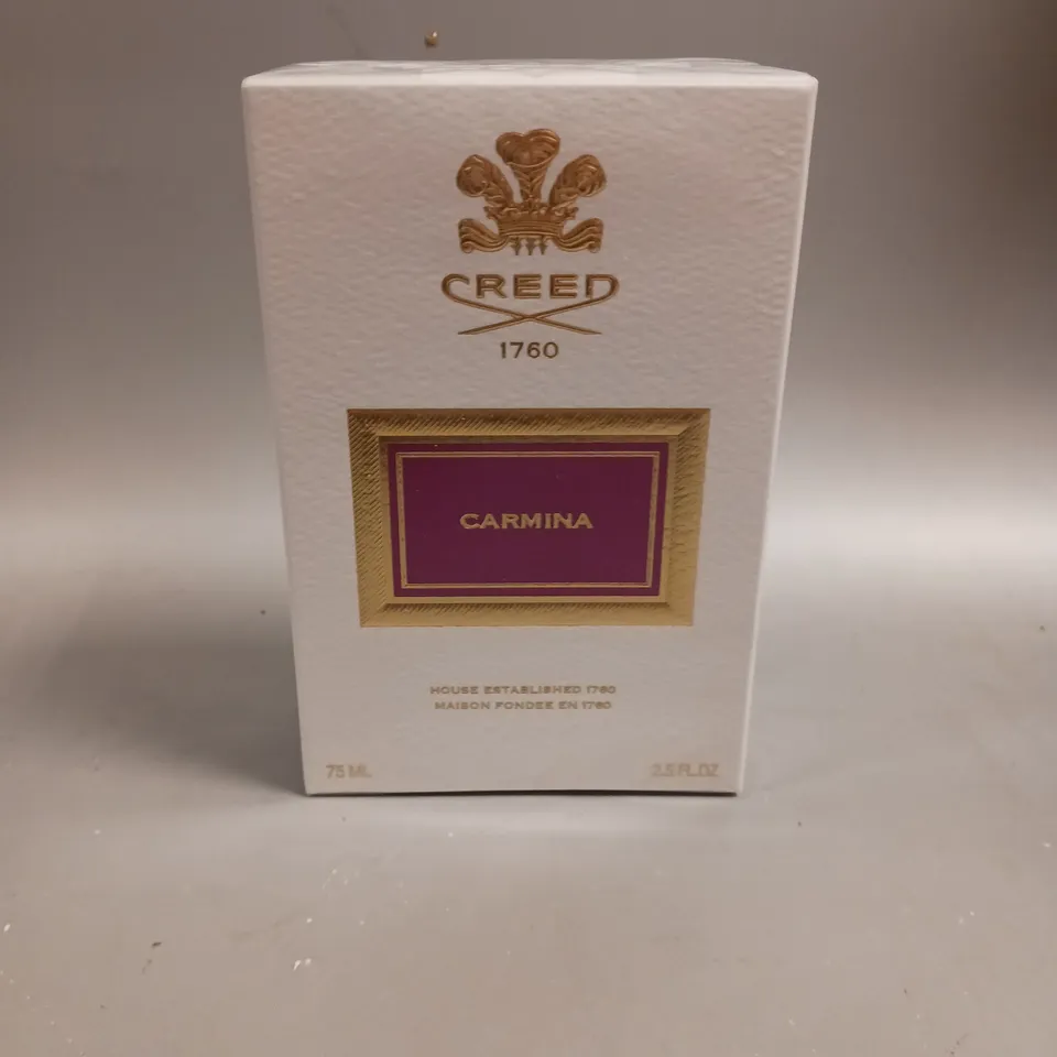 BOXED AND SEALED CREED CARMINA EAU DE PARFUM 75ML