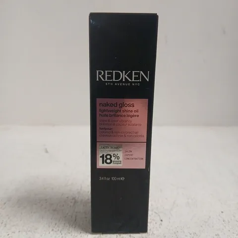 REDKEN NAKED GLOSS LIGHTWEIGHT SHINE OIL – 100 ML