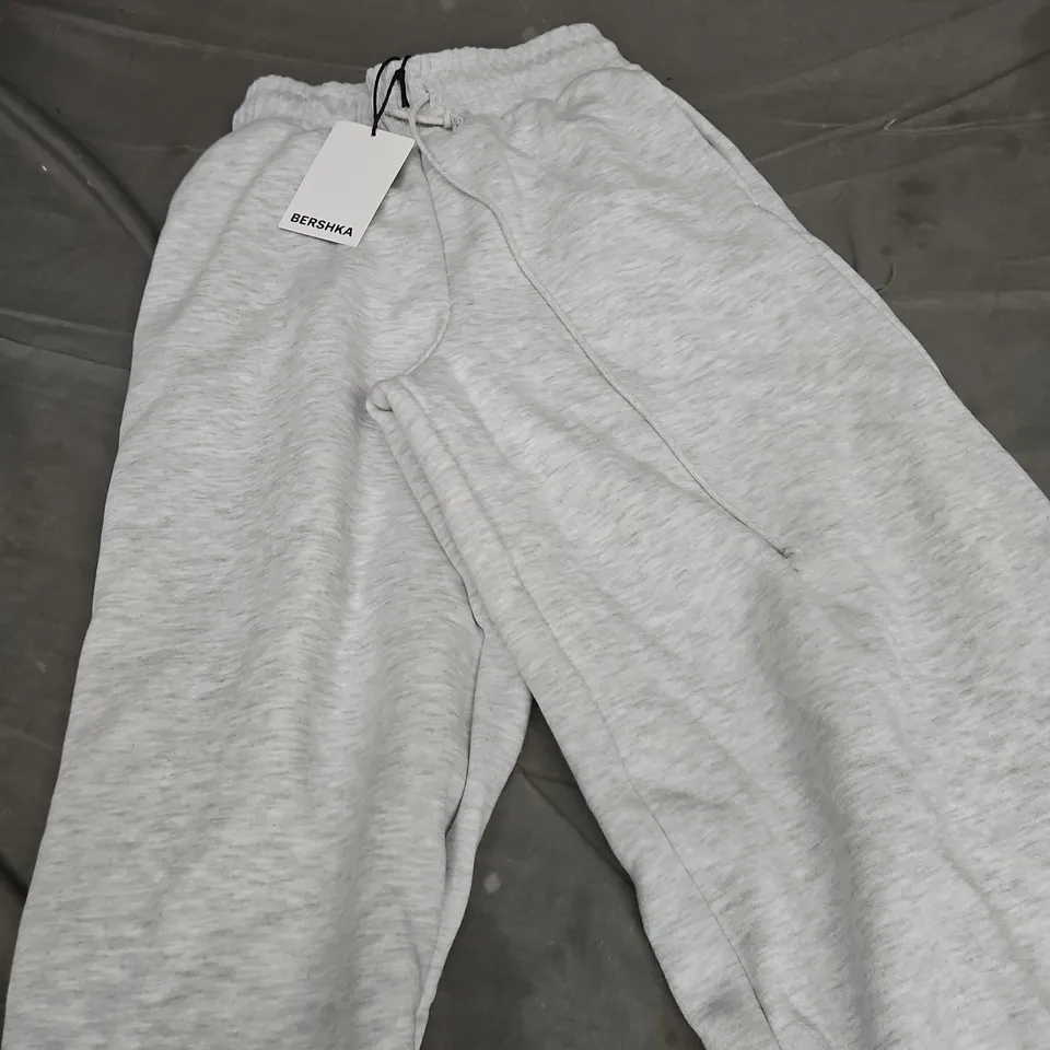 BERSHKA GREY MARL JOGGERS – UK S 
