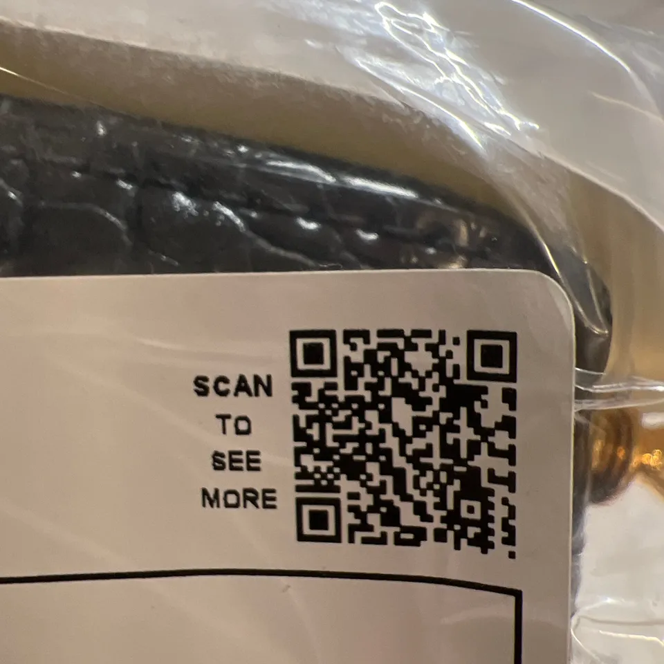 CHARLES & KEITH MERIAH CROC-EMBOSSED TOP HANDLE BAG IN BLACK SIZE S