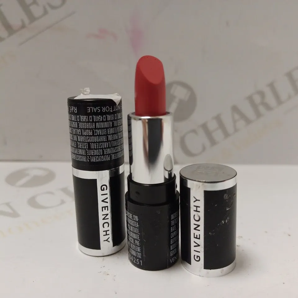 BOX OF APPROX 20 GIVENCHY LE ROUGE MINI LIPSTICKS #202 