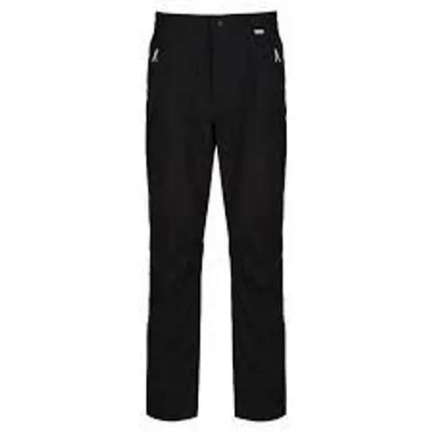 BRAND NEW REGATTA HIGHTON WATER PROOF TROUSERS IN BLACK - UK 13 YRS