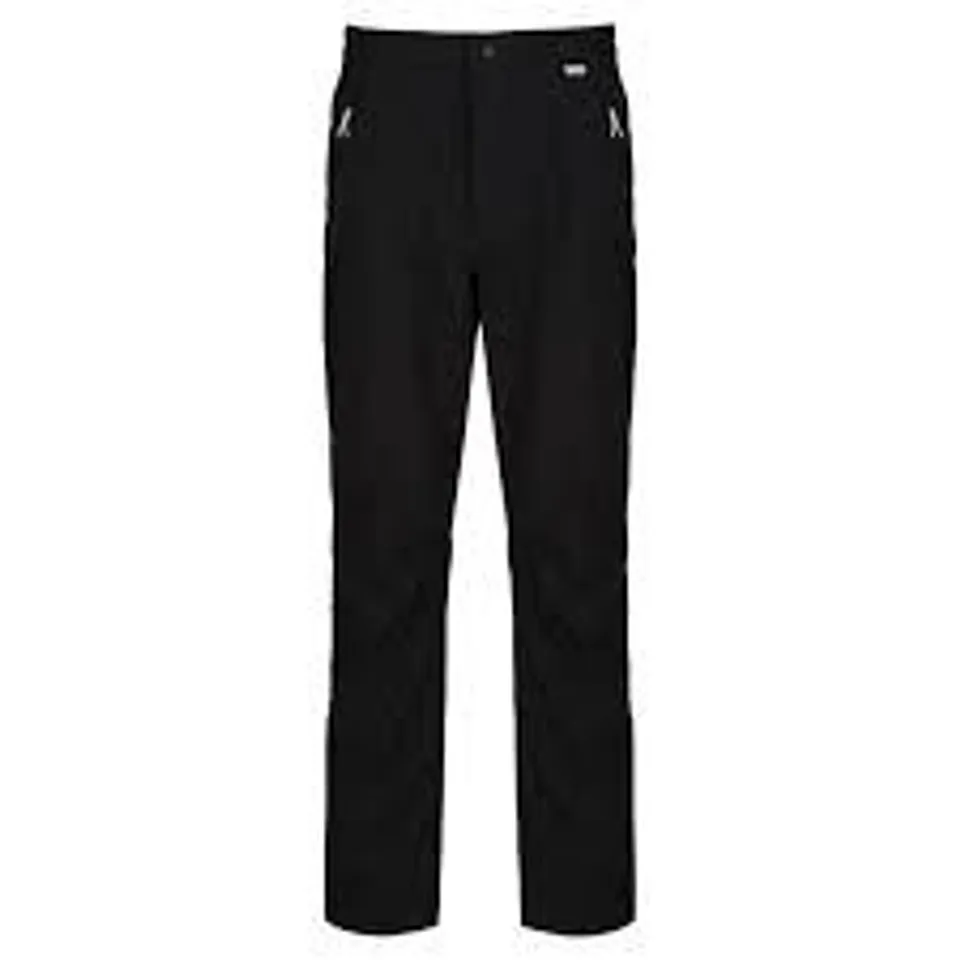 BRAND NEW REGATTA HIGHTON WATER PROOF TROUSERS IN BLACK - UK 13 YRS