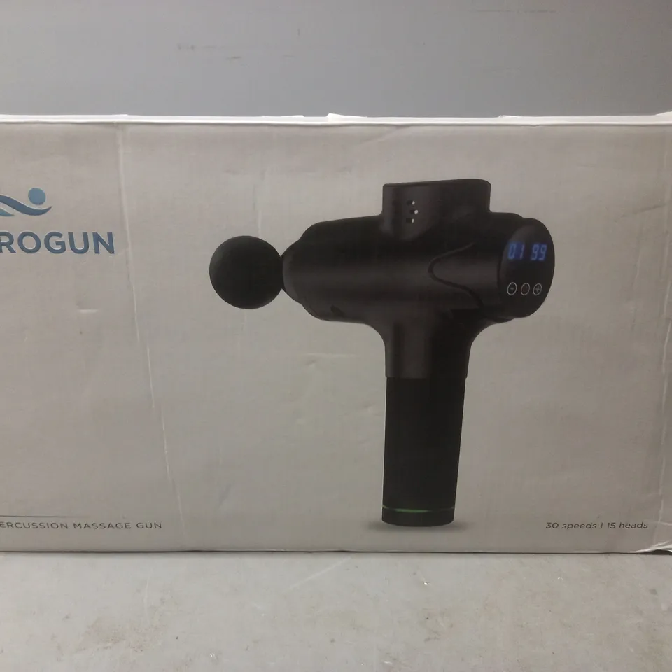 BOXED CHIROGUN PERCUSSION MASSAGE GUN