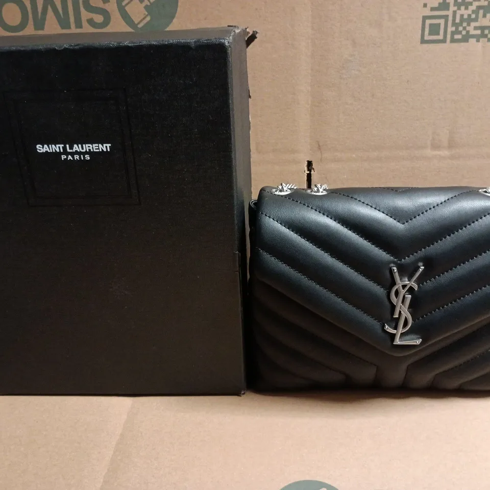 BOXD SAINT LAURENT QUILTED LEATHER SHOULDER BAG 