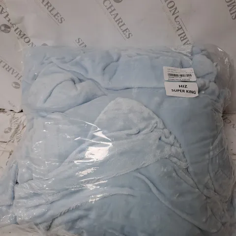 COZEE HOME CRINKLE CRUSHED VELVET & VELVETSOFT 4 PC DUVET SET