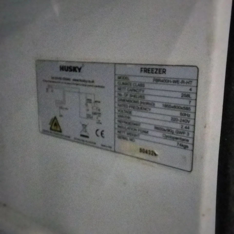 HUSKY FBR400H-WE-R-HT COMMERCIAL TALL ONE DOOR FREEZER