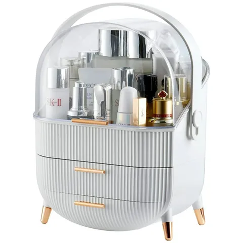 BOXED NEO MAKEUP ORGANISER - WHITE