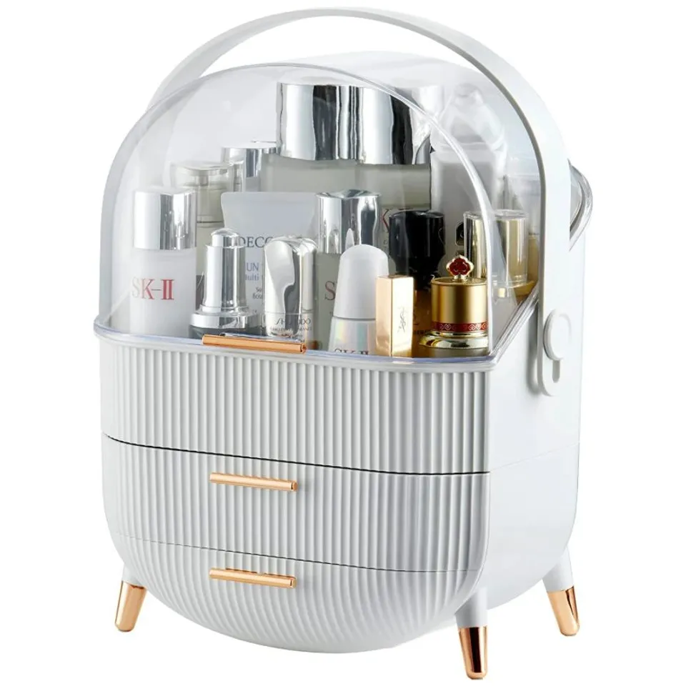 BOXED NEO MAKEUP ORGANISER - WHITE