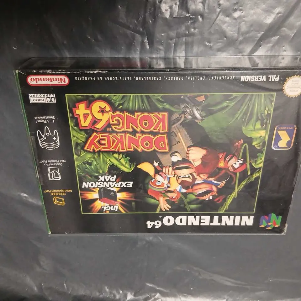 NINTENDO 64 DONKEY KONG 64 – BOXED GAME