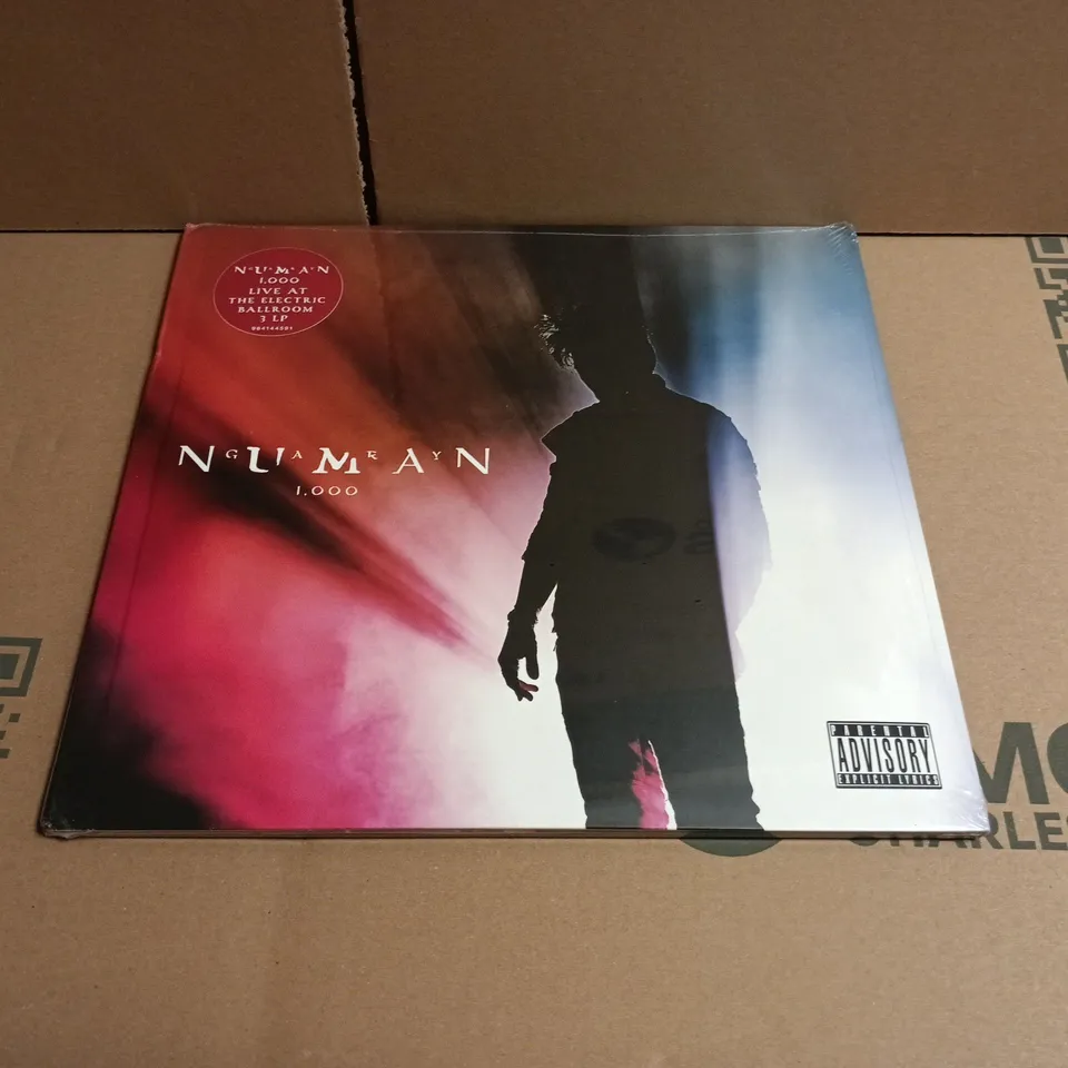GARY NUMAN - 1,000: LIVE AT THE ELECTRIC BALLROOM - SEALED - VINYL LP