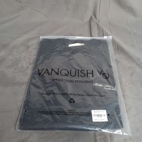 BAGGED VANQUISH FITNESS BETTER THAN YESTERDAY OVERSIZED TEE IN BLACK SIZE M