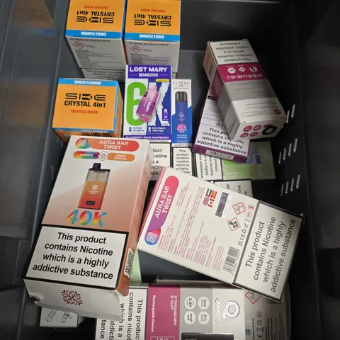 ASSORTED DISPOSABLE VAPE BOX PACKAGING – LOST MARY BM6000 & MORE