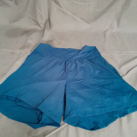 HALARA ATHLETIC SHORTS IN BLUE SIZE L
