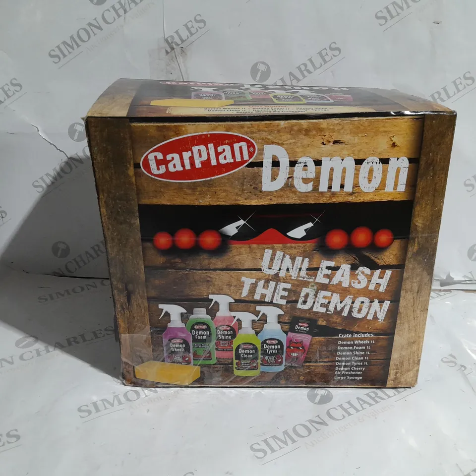 BOXED CARPLAN DEMON CAR CARE CRATE 