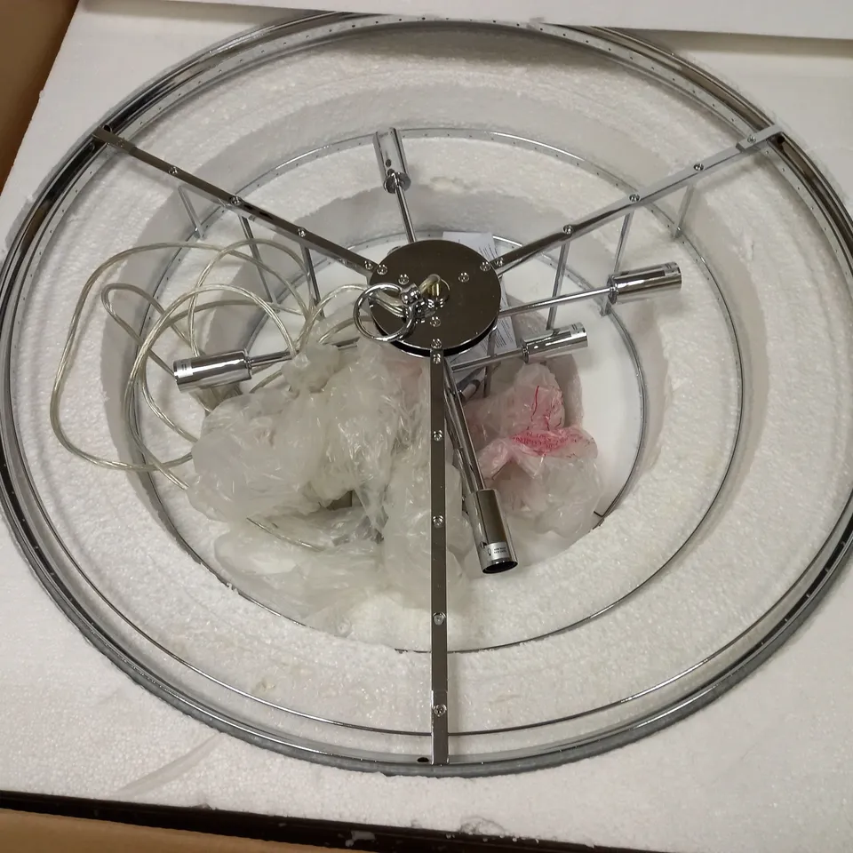 DAR LIGHTING CRYSTAL CHANDELIER