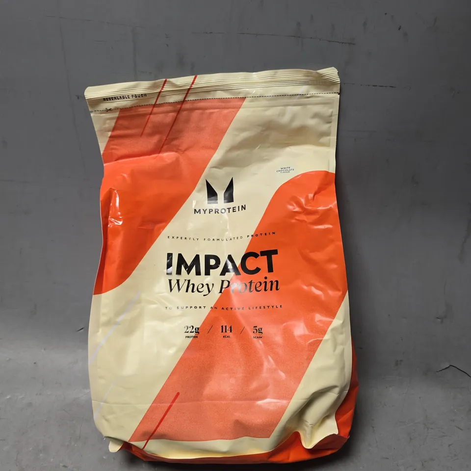 MY PROTEIN IMPACT WHEY PROTEIN WHITE CHOCOLATE - 2.5KG