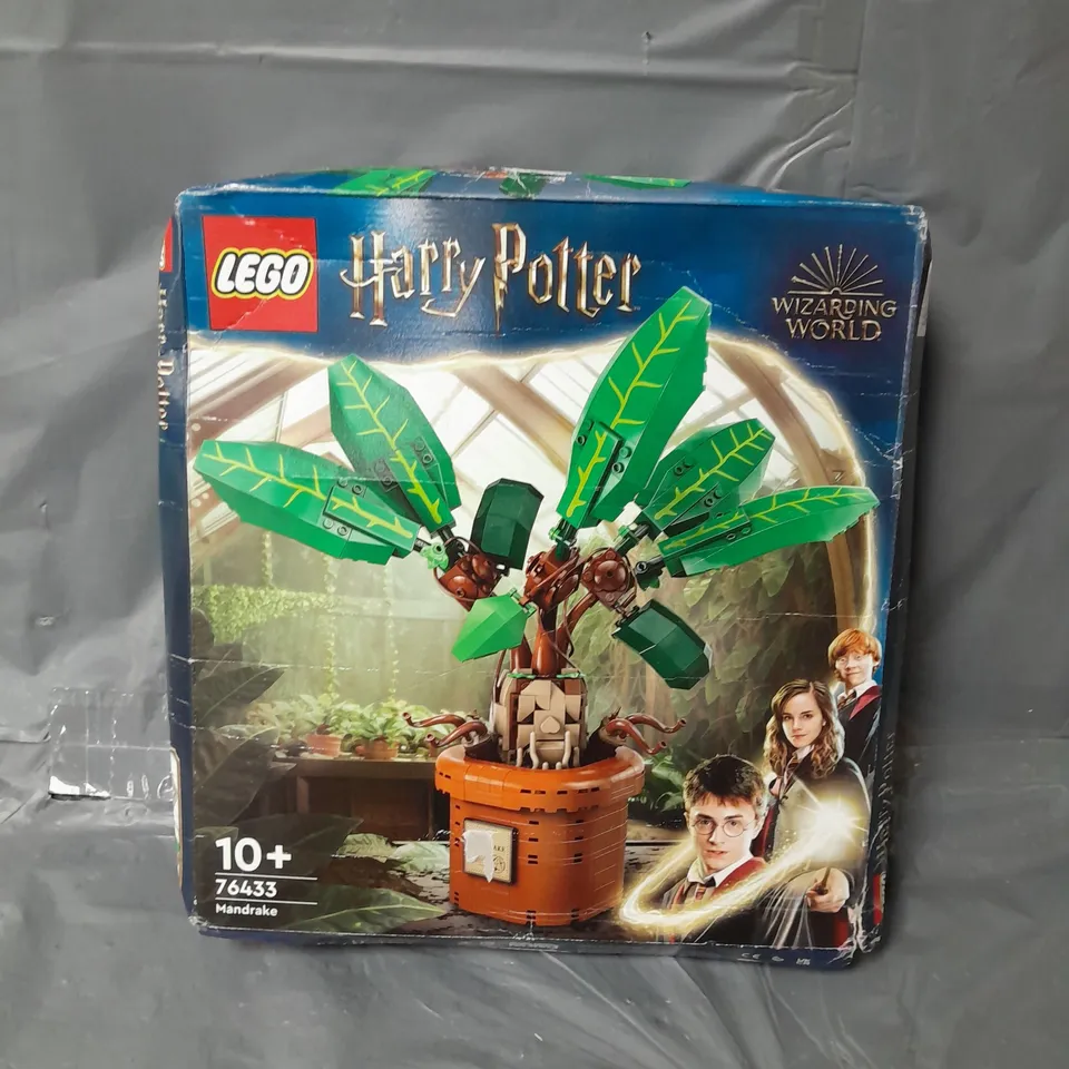 LEGO HARRY POTTER MANDRAKE MAGICAL PLANT TOY 76433 RRP £45