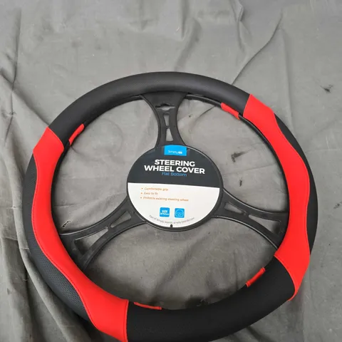 SIMPLY FLAT BOTTOM STEERING WHEEL COVER 
