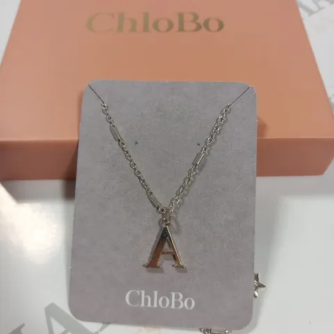 BOXED CHLOBO 'A' NECKLACE