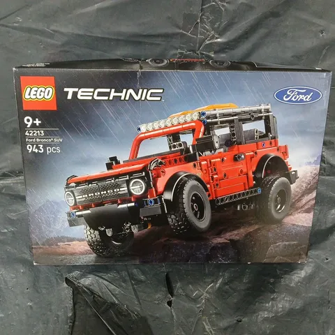 LEGO TECHNIC FORD BRONCO SUV OFF ROAD CAR TOY 42213