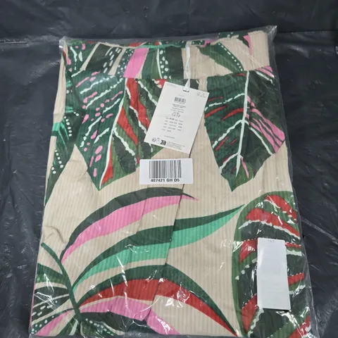 BAGGED YAS BOTANIC MAXI SKIRT FESTIVAL UK 14