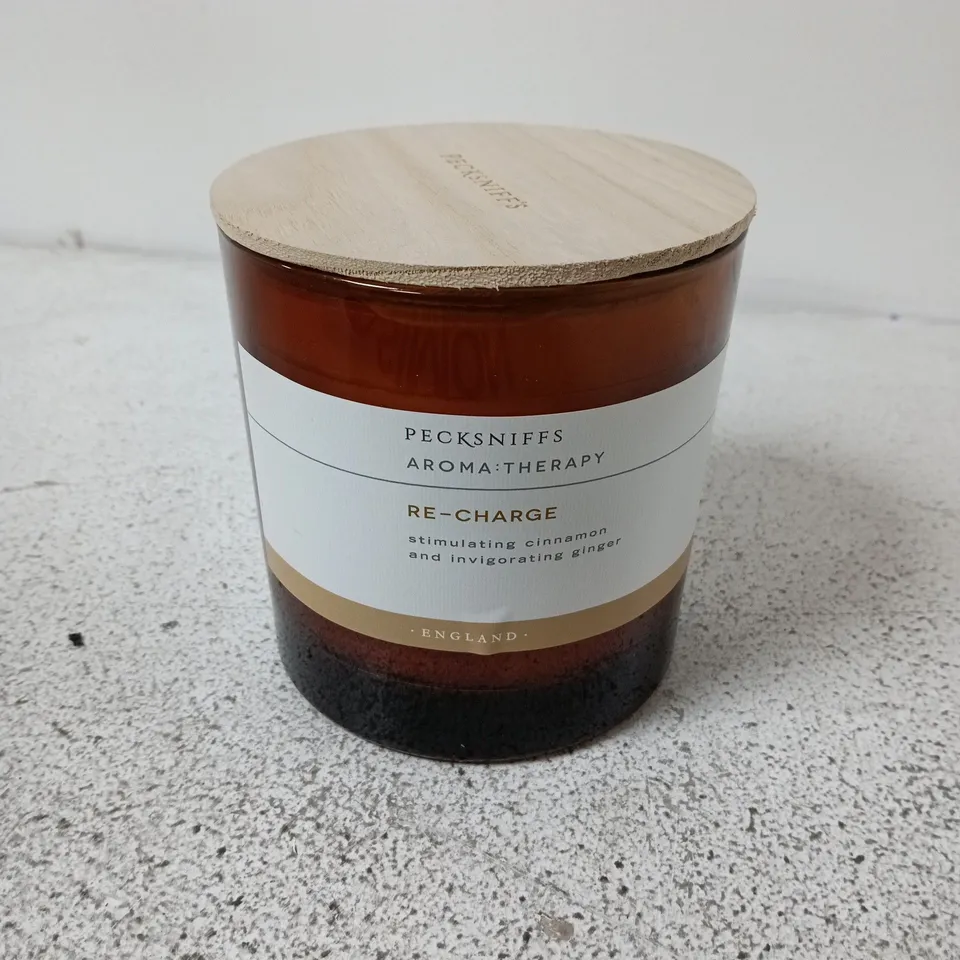 PECKSNIFFS AROMA THERAPY RE-CHARGE CANDLE SET (6)