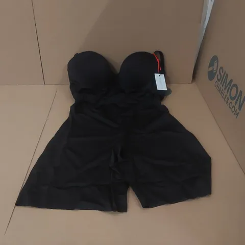 BOX CONTAINING APPROXIMATELY 3x BRAND NEW MAGISCULPT BLACK BODYSUITS - SIZE 36F