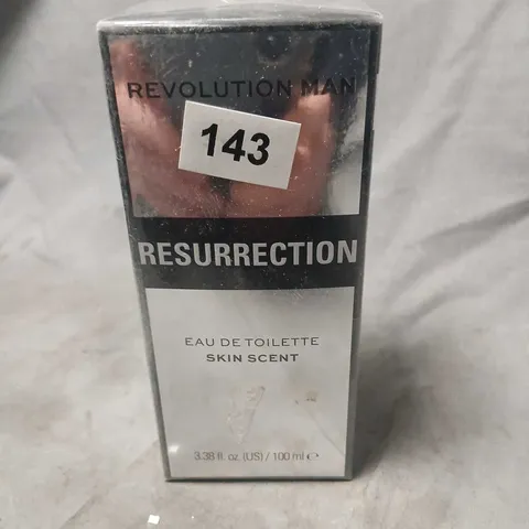 BOXED AND SEALED REVOLUTION MAN RESURRECTION EAU DE TOILETTE SKIN SCENT 100ML