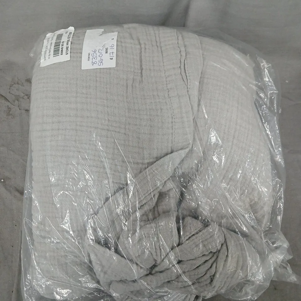 K BY KELLY HOPPEN 100% COTTON GREY TEXTILE