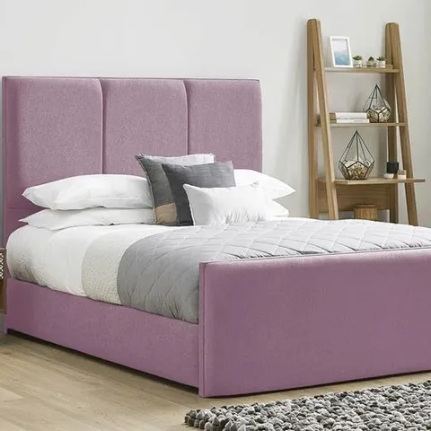 WRAPPED KAILUA UPHOLSTERED BED FRAME // SIZE UNSPECIFIED (4 PIECES)