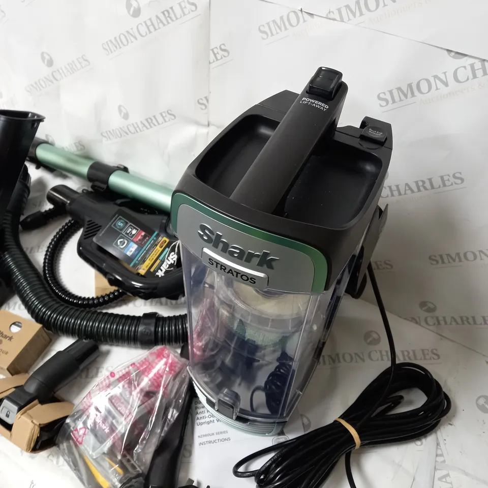 SHARK STRATOS UPRIGHT VACUUM CLEANER WITH PET-TOOL & CAR KIT NZ860UK - COLLECTION ONLY