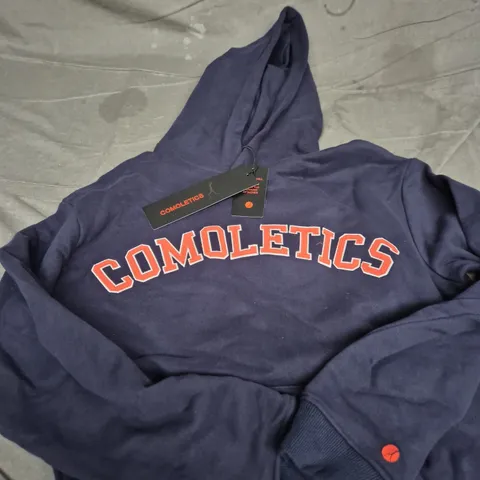COMOLETICS HOODIE - NAVY, SIZE L