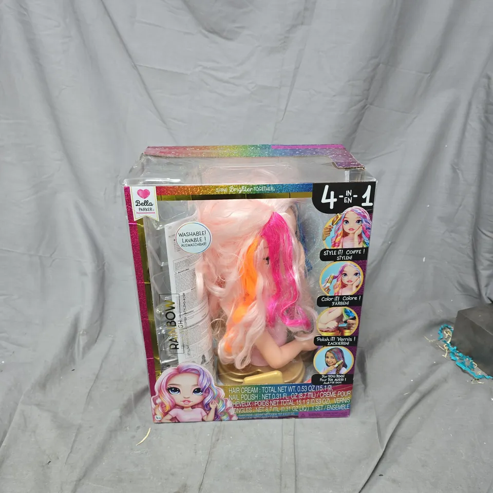 RAINBOW HAIR STYLING HEAD 4-IN-1 STYLING SET – BOXED