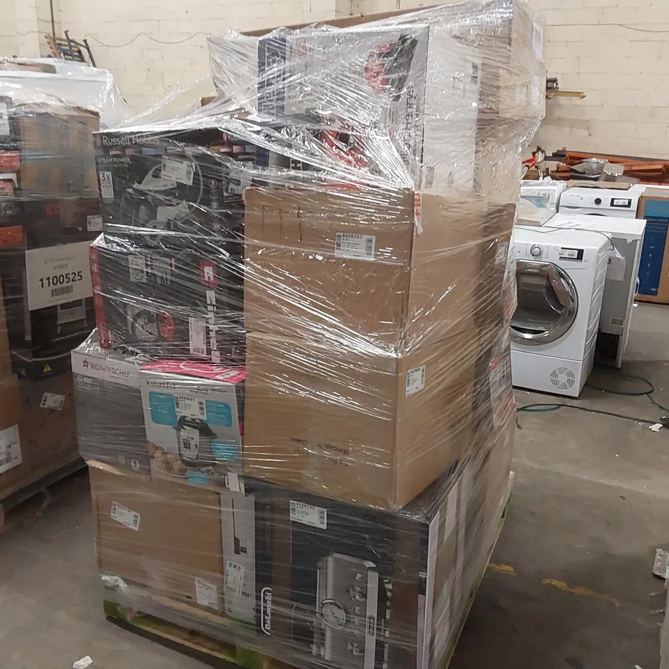 PALLET OF APPROXIMATELY 30 UNPROCESSED RAW RETURN HOUSEHOLD AND ELECTRICAL GOODS TO INCLUDE;