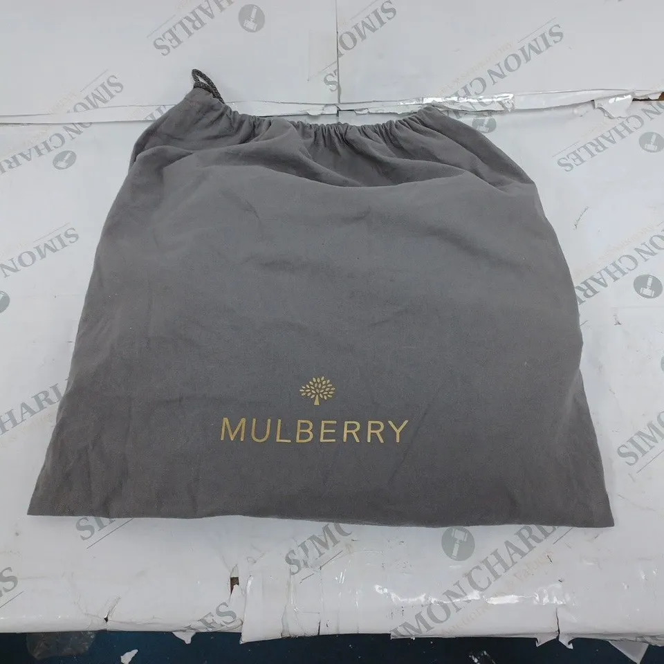 MULBERRY RED SHOULDER BAG WITH TRAVEL BAG