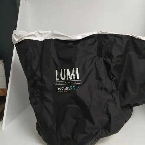 LUMI RECOVERYPOD COLD WATER THERAPY DEVICE – WITH USER MANUAL