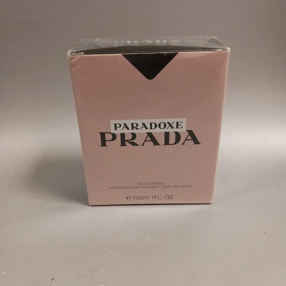 BOXED AND SEALED PRADA PARADOXE EAU DE PARFUM REFILLABLE 100ML