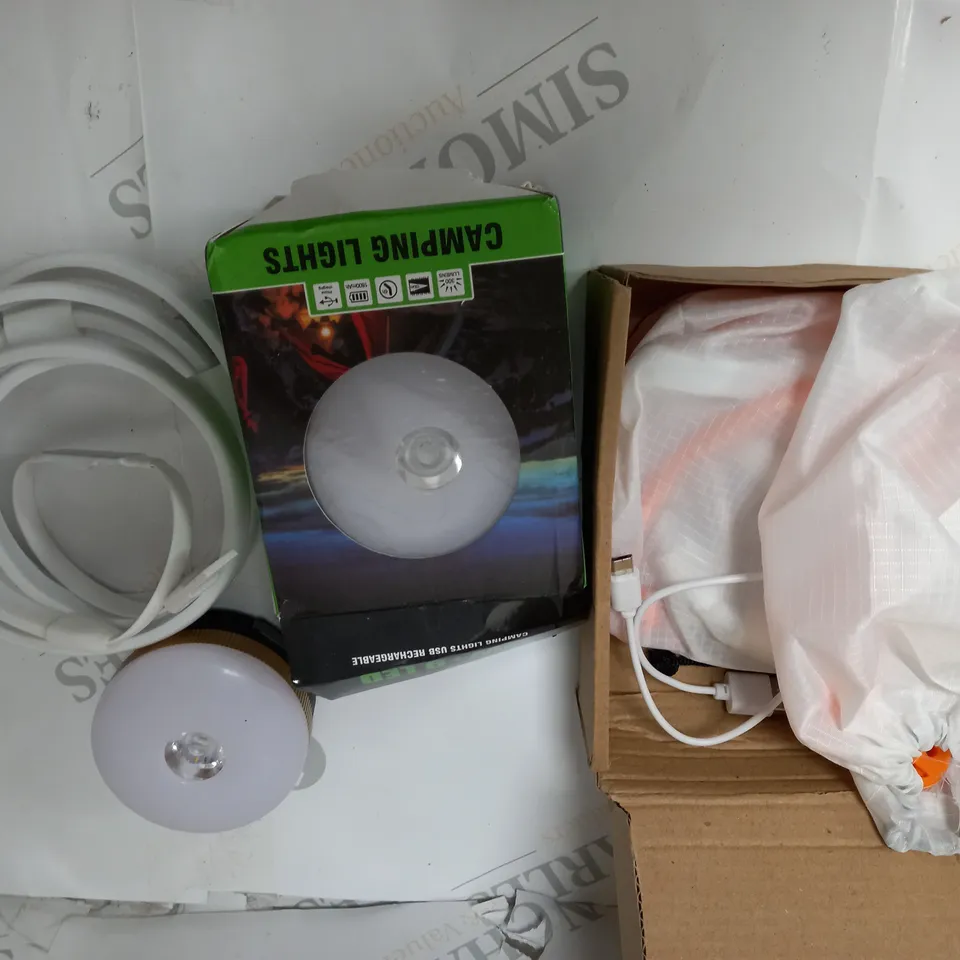 SET OF 3 CAMPING LIGHTS 