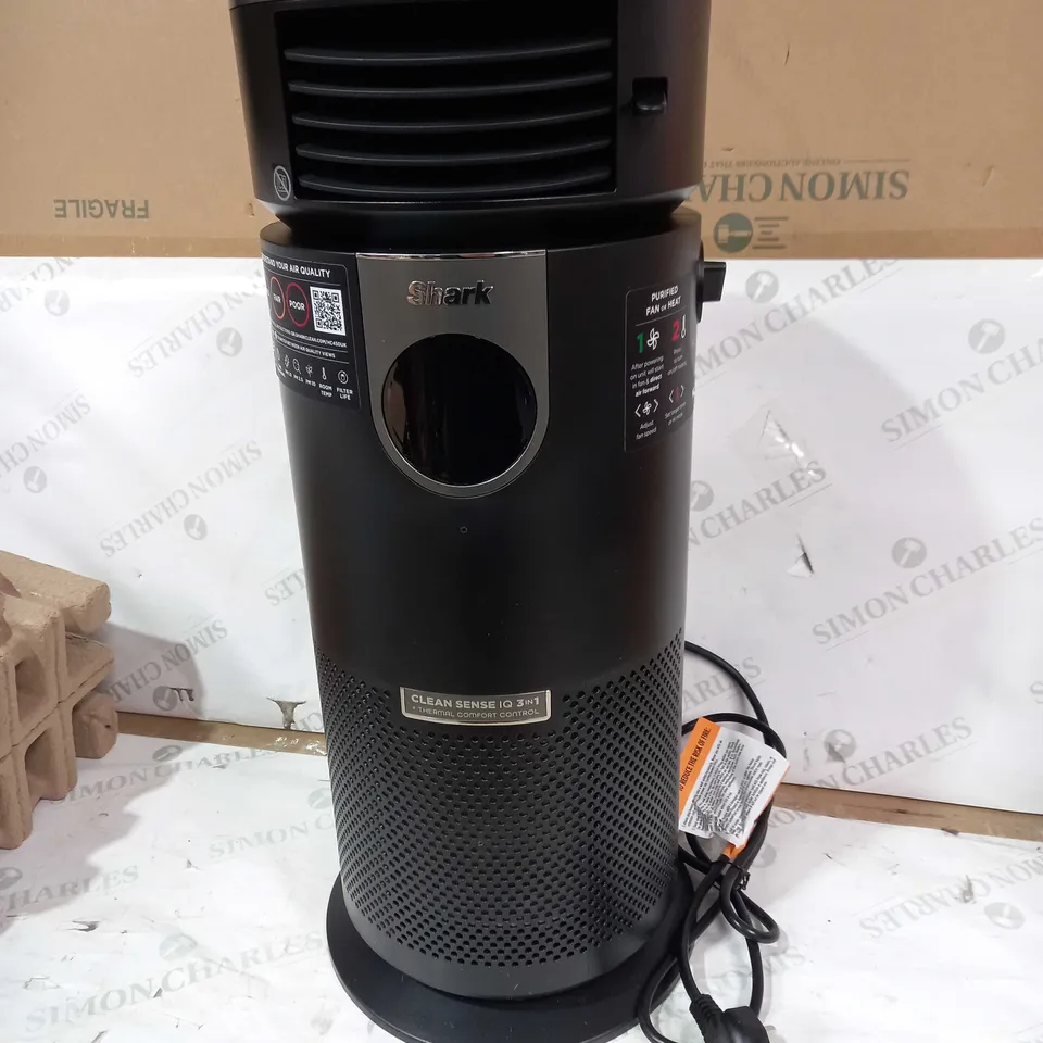 SHARK 3-IN-1 AIR PURIFIER, HEATER & FAN HC450