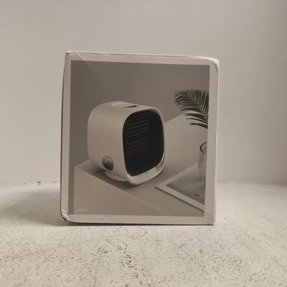 BOXED UNBRANDED AIR COOLER IN WHITE