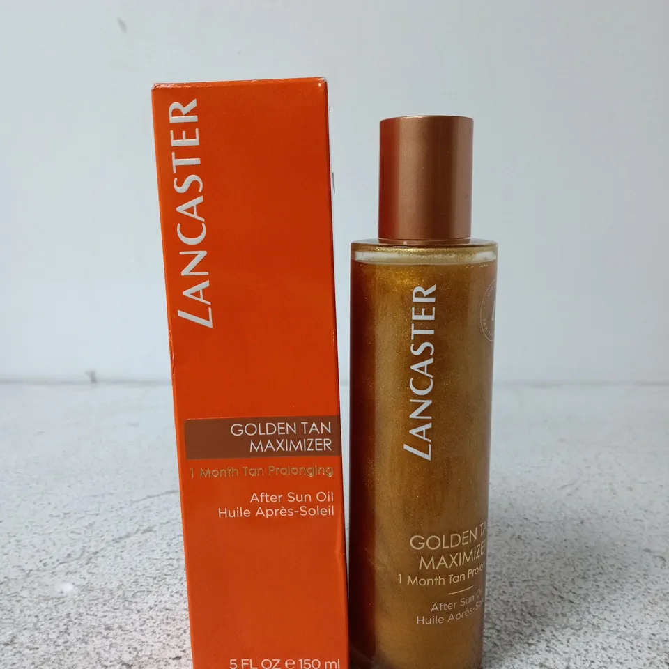 LANCASTER GOLDEN TAN MAXIMIZER AFTER SUN OIL 150ML