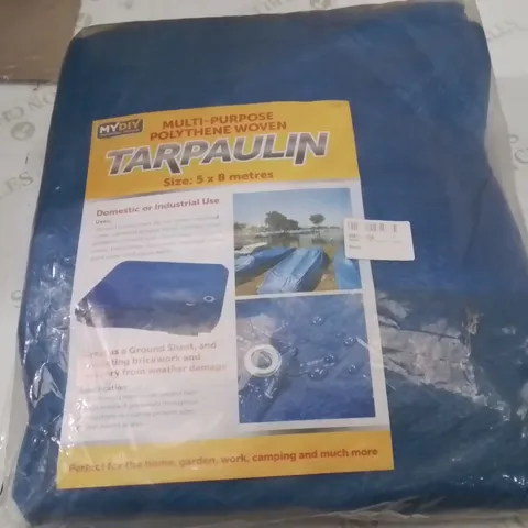 BRAND NEW 5 X 8M MULTIPURPOSE TARPAULIN 