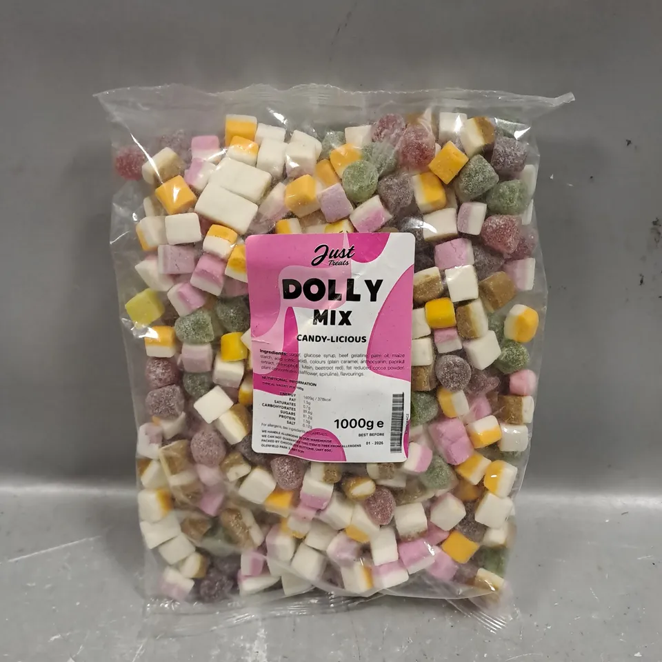 SEALED JUST TREATS DOLLY MIX SWEETS - 1KG